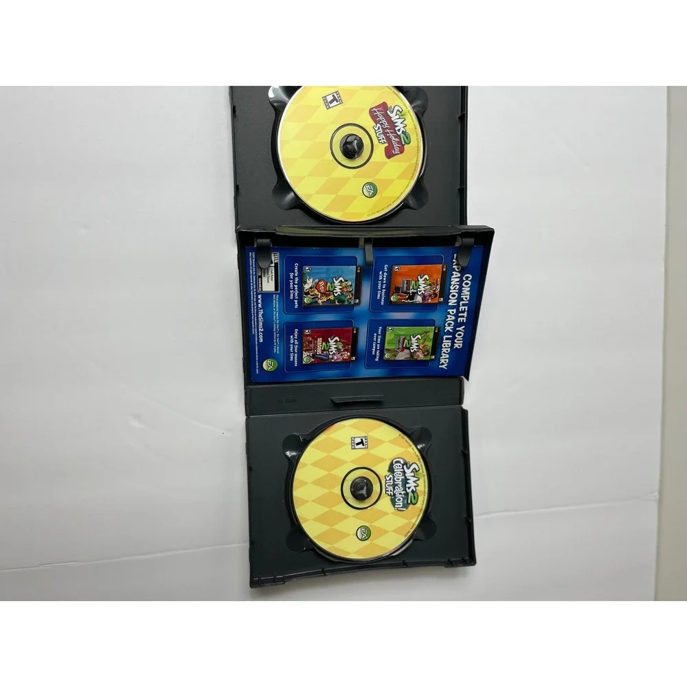 The Sims 2 Happy Holiday Stuff and Celebration Stuff PC CD-ROM Expansion Lot